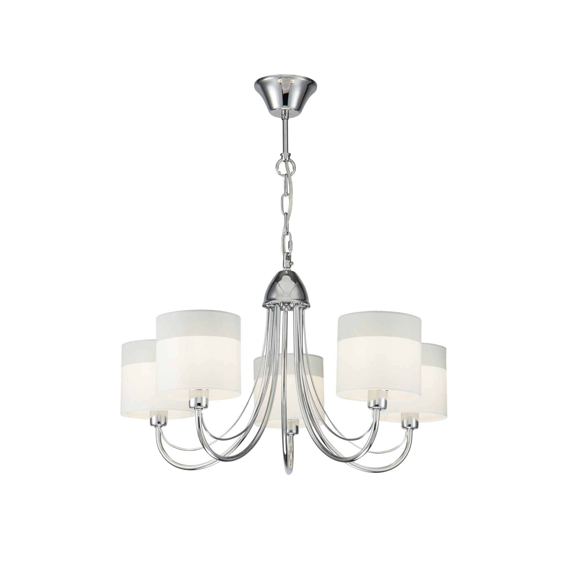 Freya Modern Taisia Хром Люстра E14 40W FR5683PL-05CH — миниатюра 2