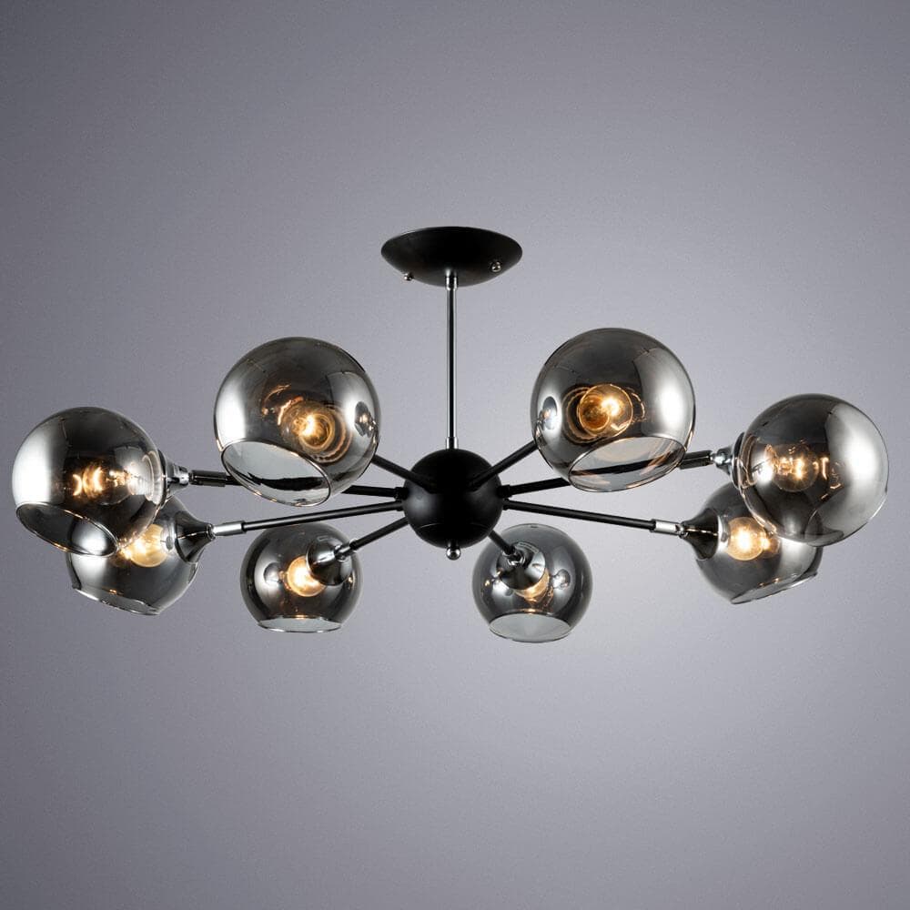 Arte Lamp A2708PL-8BK Люстра потолочная — миниатюра 2
