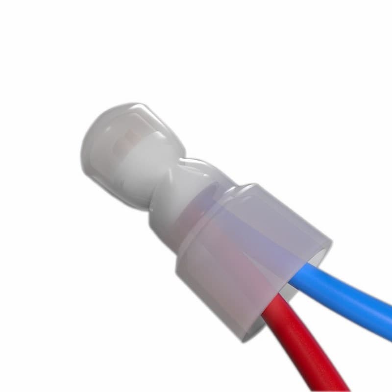 Концевая изолированная ЗАГЛУШКА ø4мм 5.5мм² (КИЗ-5) Rexant 08-0703 — миниатюра 1
