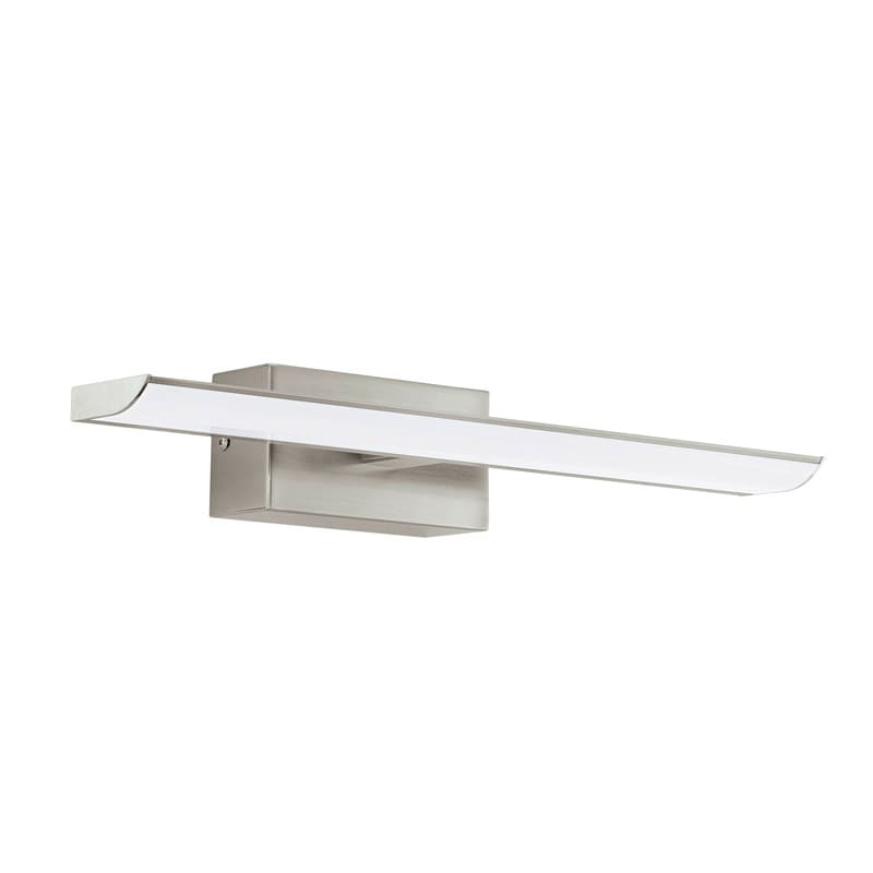 Eglo Светодиодная подсветка для зеркал TABIANO, 2х3,2W (LED), L405, сталь, никель матовый/пластик, белый 94614