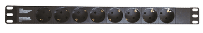DKC Блок распределения питания (PDU) 19" 16A, Вых:8 Schuko, Вх:Schuko