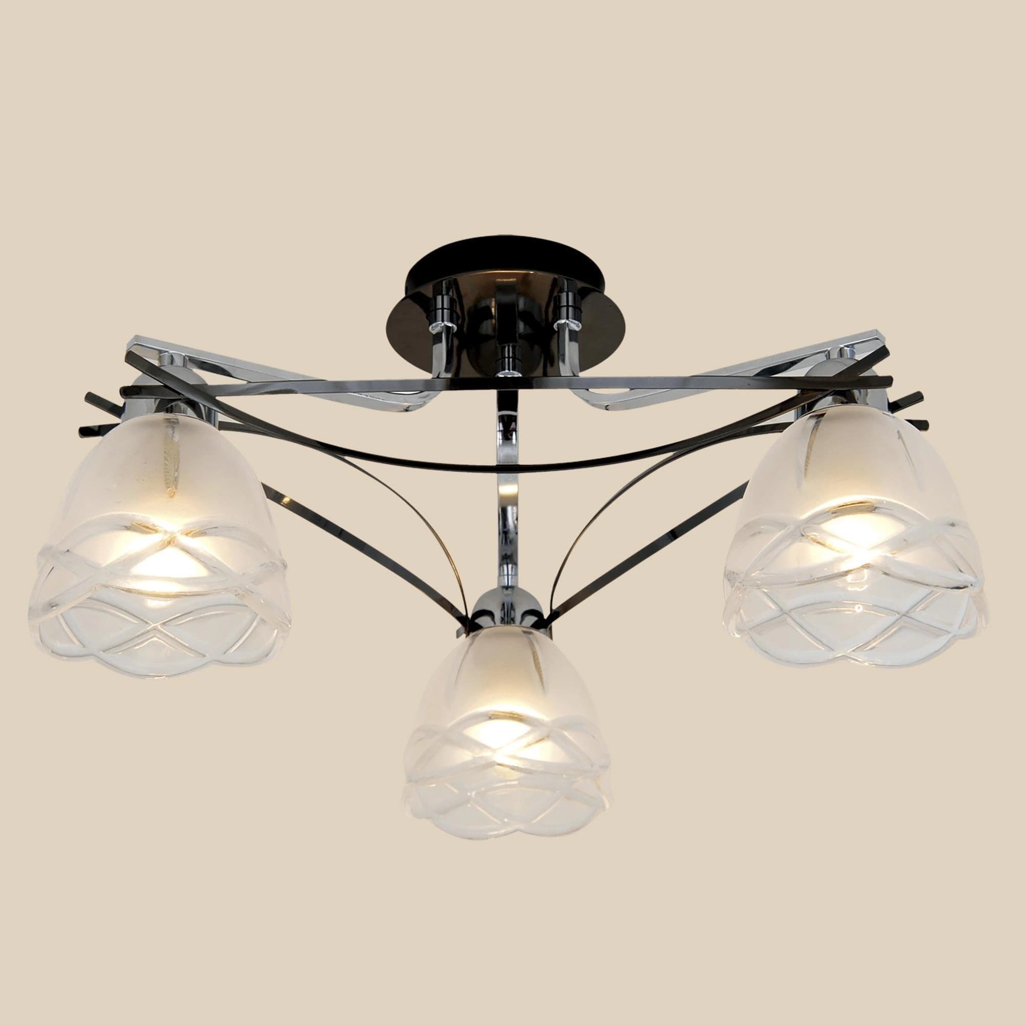 Citilux CL147131 Сандра Черн.Хром+Хром  Светильник Потолоч. — миниатюра 2