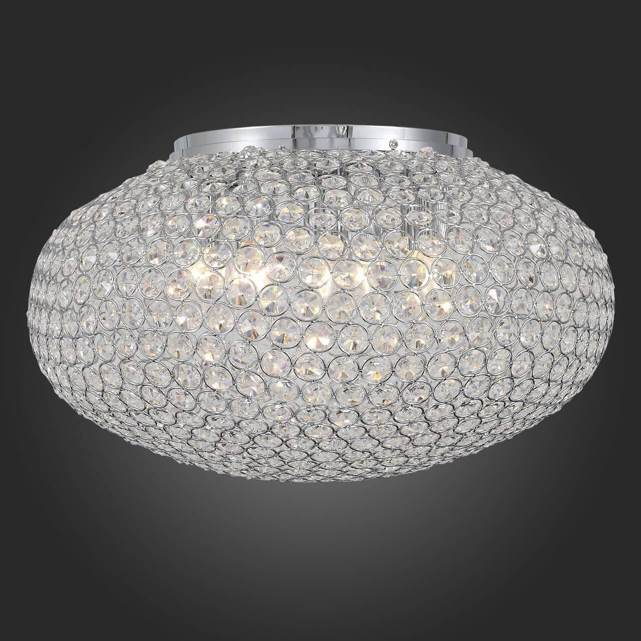ST LUCE SL753.102.08 Люстра потолочная  Хром/Хром, Прозрачный E14 8*40W — миниатюра 3