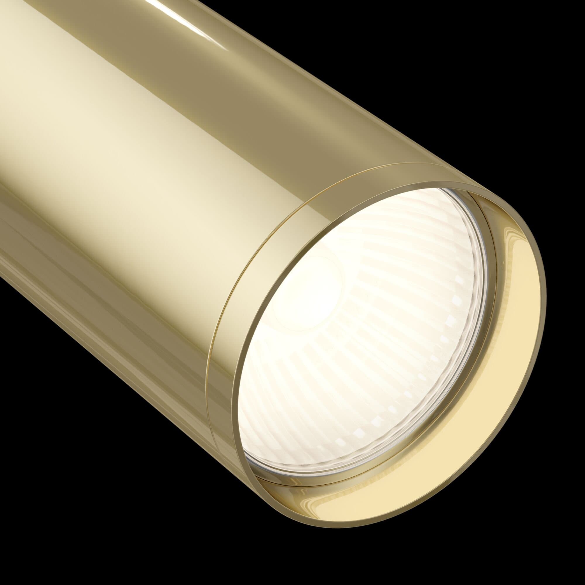 Maytoni Technical Focus S TR02 Трековый светильник TR020-01B+TRA020-01G) TR020-1-GU10-BG — миниатюра 4