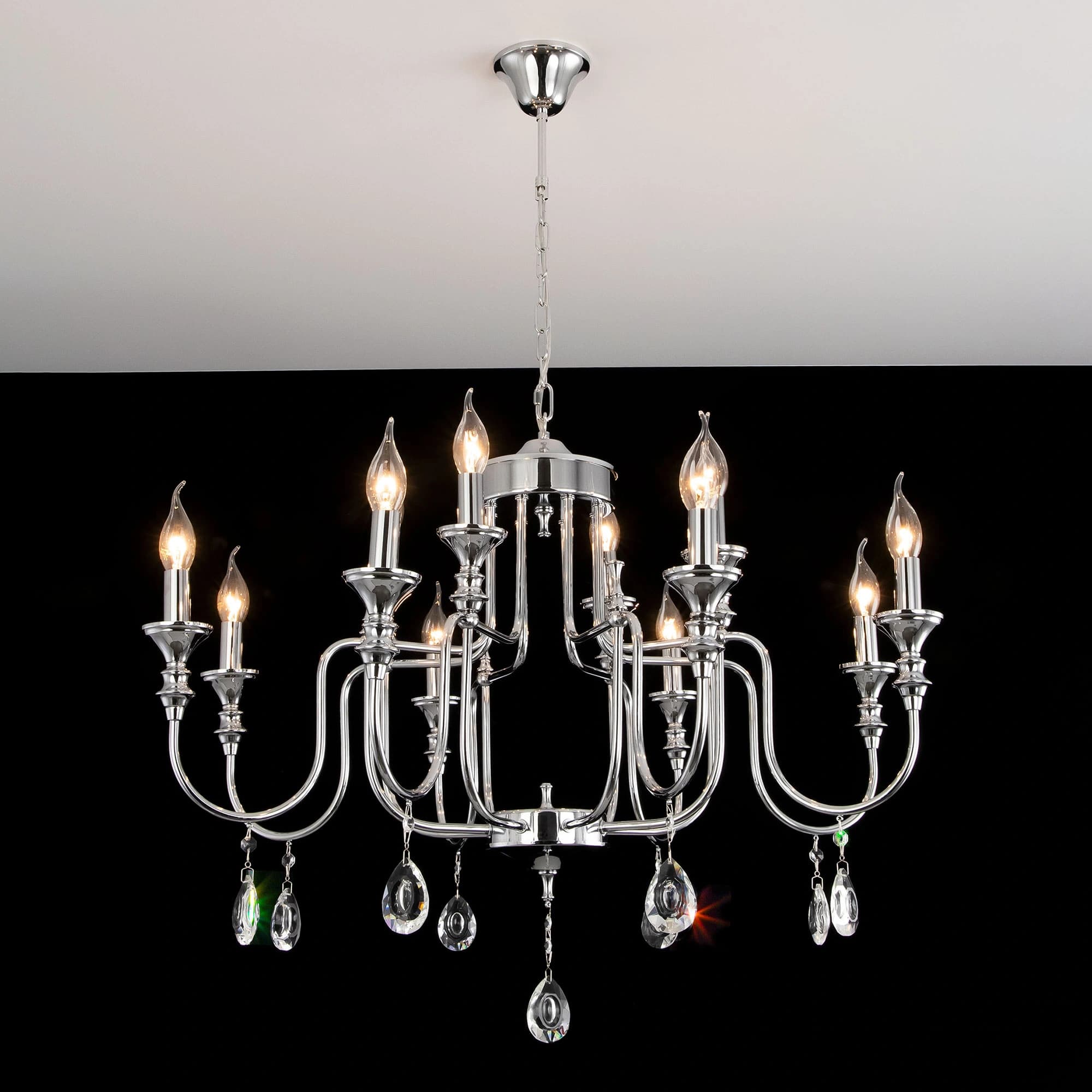 Citilux CL437221 Рига Хром Светильник Люстра — миниатюра 4