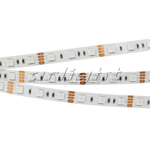 Arlight Лента RT 2-5000 12V Red 2X (5060, 300 LED, LUX) (ARL, Открытый) 012343