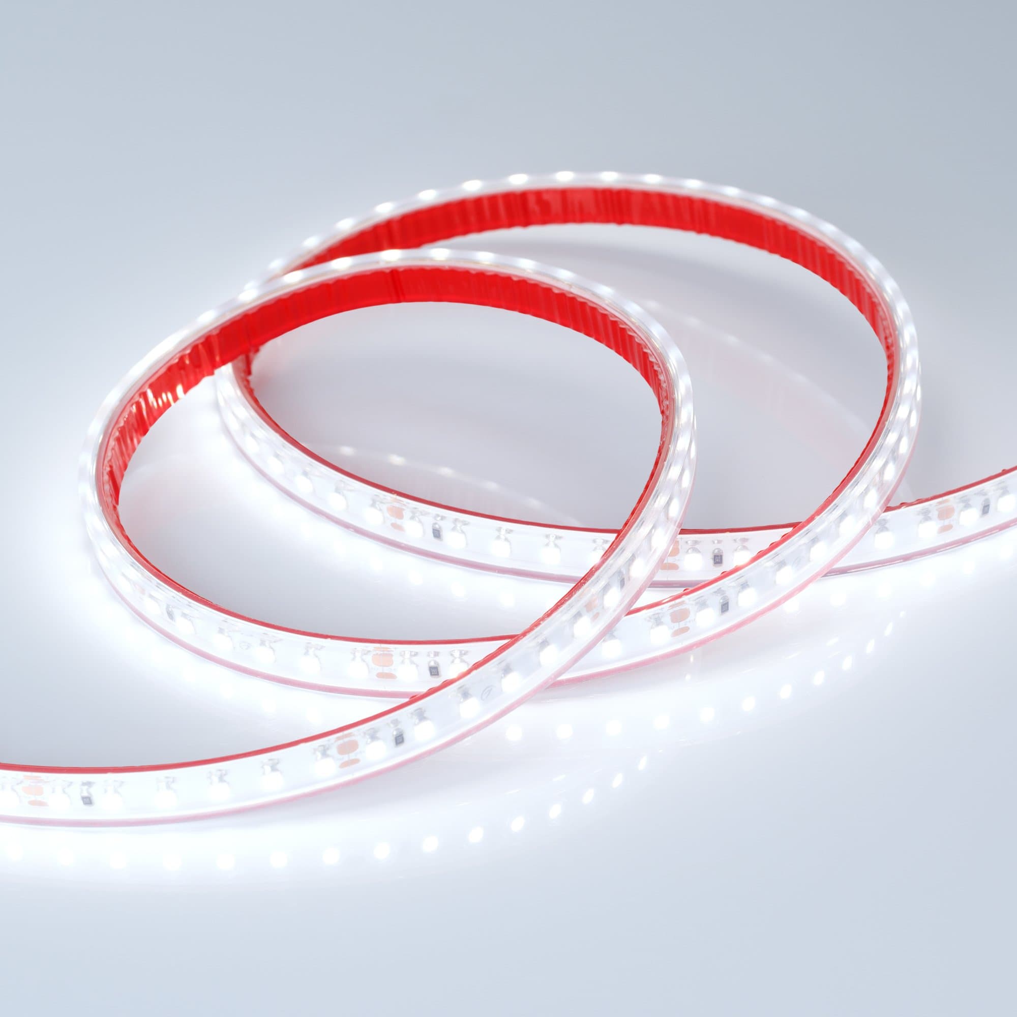 Arlight Светодиодная лента RTW 2-5000PS-50m 24V White6000 2x (3528, 120 LED/m, LUX) (9.6 Вт/м, IP67) 024574 — миниатюра 2