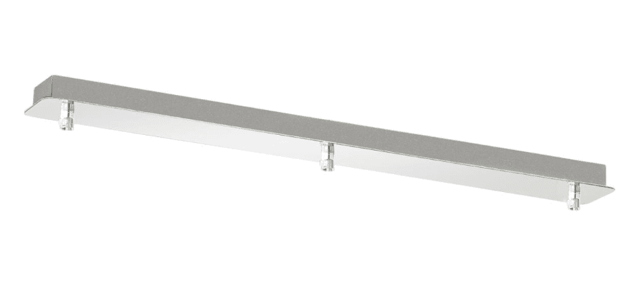 Lumion 4505/3 SUSPENTIONI LN21 248 хром Основание 3x для подвесов MOLTO