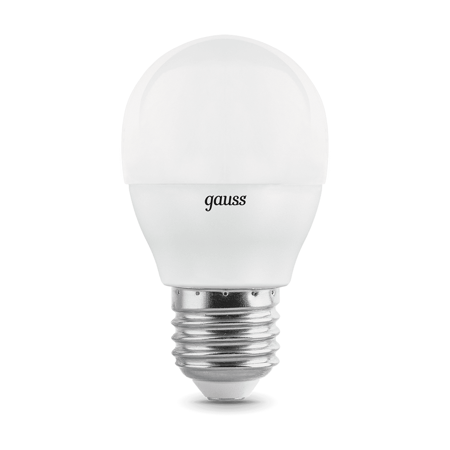 Gauss Лампа Шар 7W 520lm 3000K Е27 шаг. диммирование LED 105102107-S — миниатюра 5