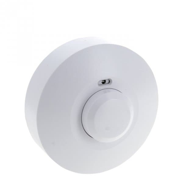 EKF PROxima Микроволновый датчик движения бел. 1200Вт 360гр. до 20м IP20 MW-703