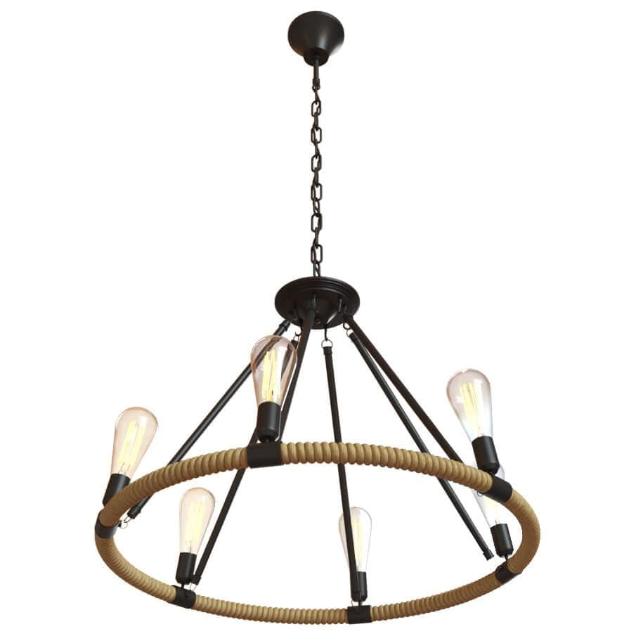 LOFT IT LOFT1861/6 Люстра подвесная 6xE27 max 60W LOFT1861/6, шт — миниатюра 3