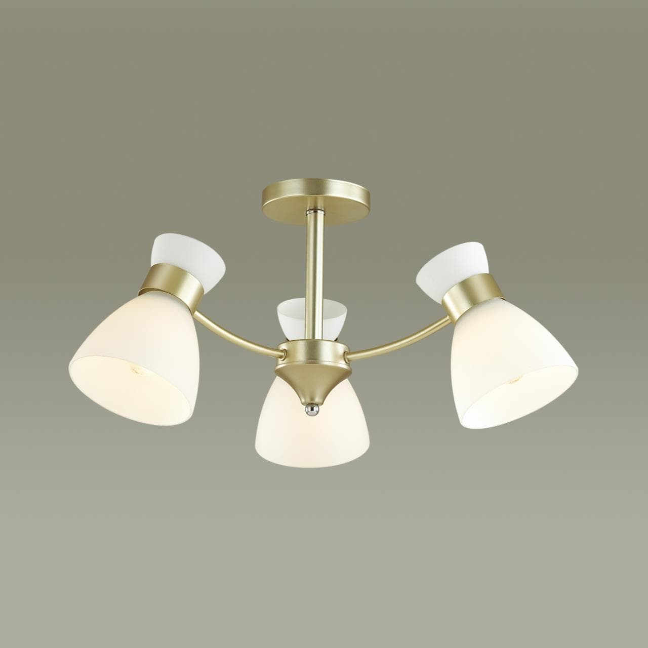Lumion 4535/3C COMFI LN21 057 матовое золото Люстра потолочная E27 3*60W 220V WILMA — миниатюра 3