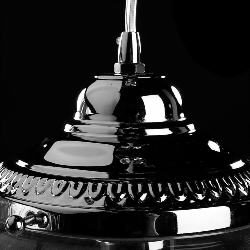 Arte Lamp Rimini Хром/Прозрачный Светильник подвесной 60W E27 A1091SP-1CC — миниатюра 4