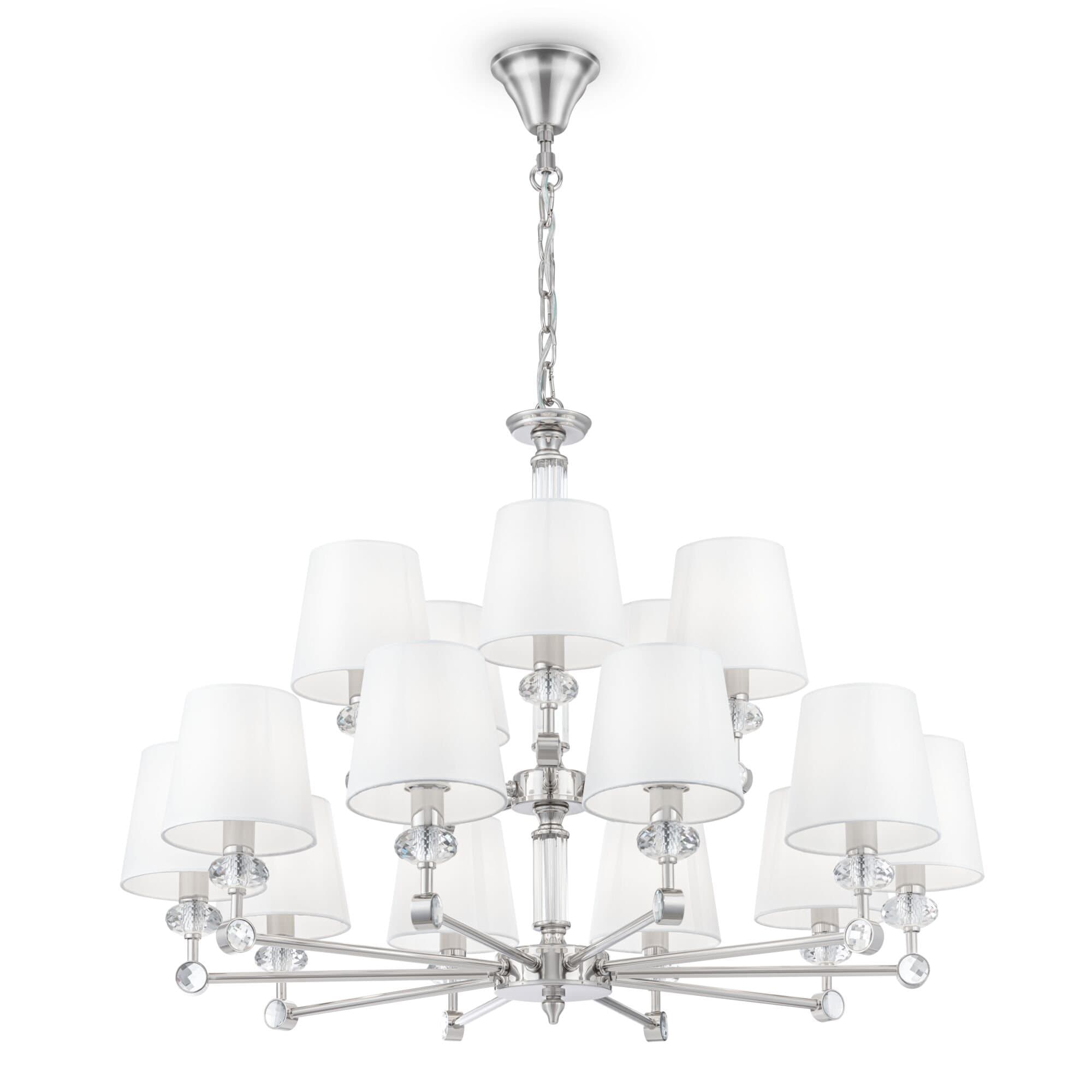 Maytoni Neoclassic Riverside Хром Люстра E14 40W MOD018PL-15CH — миниатюра 2