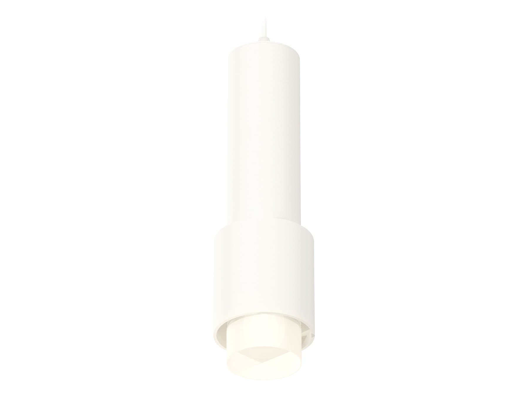 Ambrella Комплект подвесного светильника с акрилом XP7722010 SWH/FR белый песок/белый матовый MR16 GU5.3 (A2310, C7455, A2011, C7722, N7170) — миниатюра 1