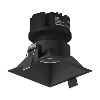 Technolight Фрейм Софт 85 IP44 220В 13Вт лм 4000К 93+ 18° TRIAC RAL черный 60443-4K-02-BK