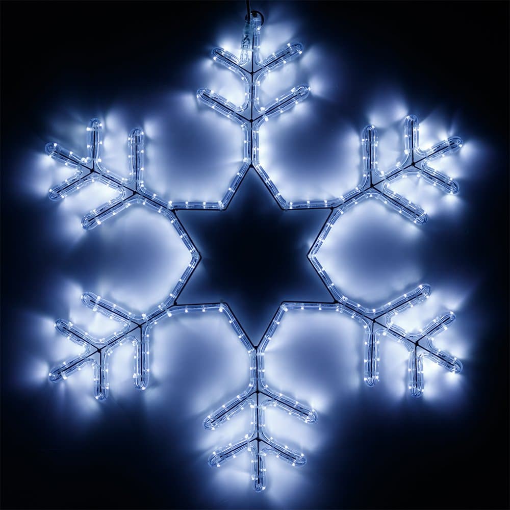 Arlight Фигура ARD-SNOWFLAKE-M4-750x750-324LED White (230V, 18W) (Ardecoled, IP65) 025307 — миниатюра 1