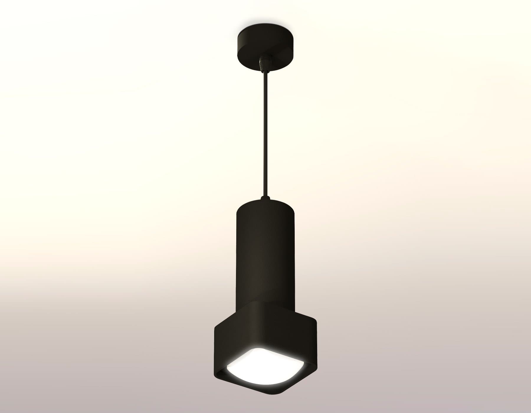 Ambrella Комплект подвесного светильника с акрилом XP7833003 SBK/FR черный песок/белый матовый MR16 GU5.3 (A2311, C7443, A2011, C7833, N7756) — миниатюра 2