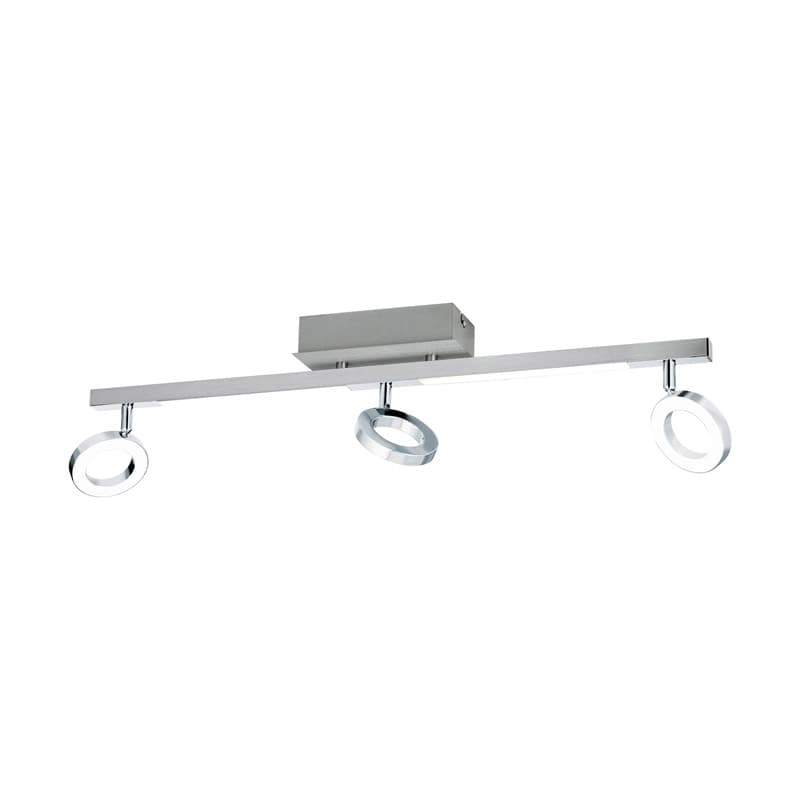 Eglo Спот LED c доп. подсветкой CARDILLIO 1, 3х3,2W(LED), 2х3,3W(LED), L690, алюм., сталь, хром/пластик, матовый 96181