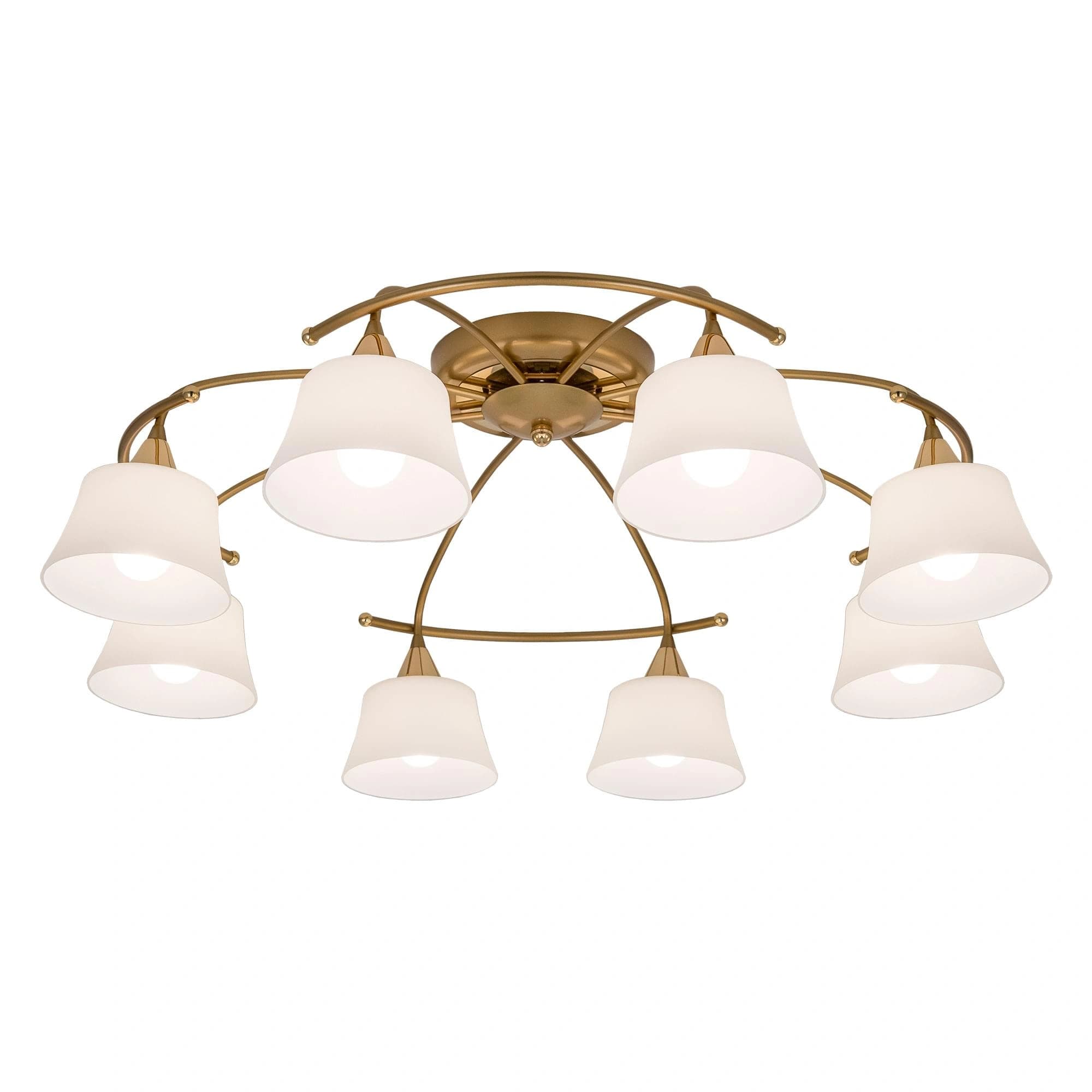 Citilux CL110182 Стелла Золото+Золот.Металлик Светильник Люстра