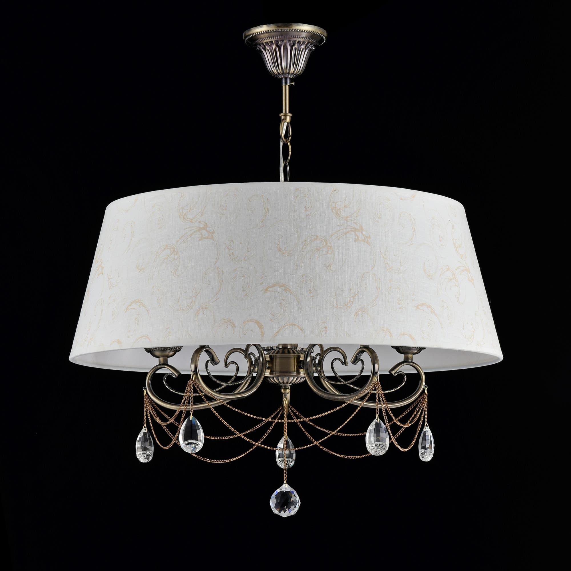 Freya Classic Brossard Бронза Люстра E14 40W FR2904-PL-05C-BZ — миниатюра 4