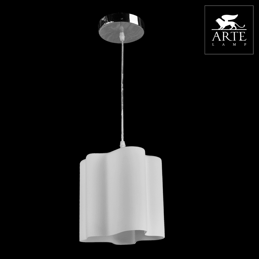 Arte Lamp Serenata Хром/Белый Светильник подвесной 1x40W 1xE27 A3479SP-1CC — миниатюра 4