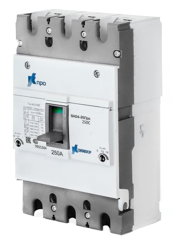 Контактор (Legrand) ВА04-35 Про, 3Р, 125А Icu-40kA (250В) — миниатюра 2