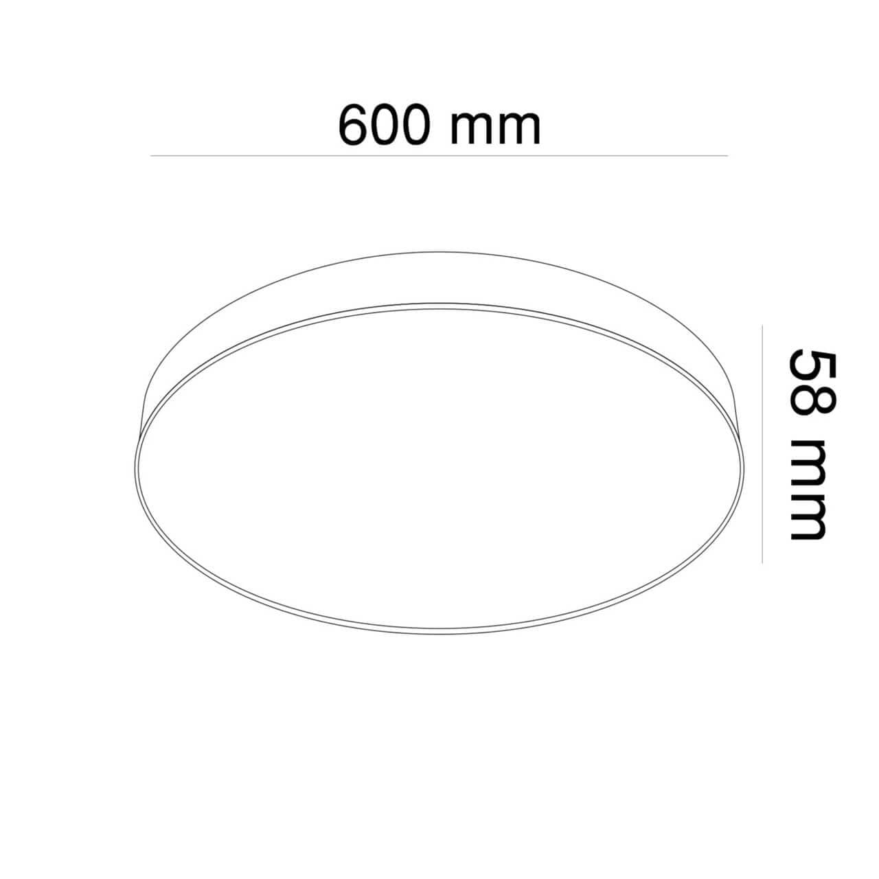 Maytoni Ceiling & Wall Zon Светильник потолочный, белый C032CL-L96W3K — миниатюра 6