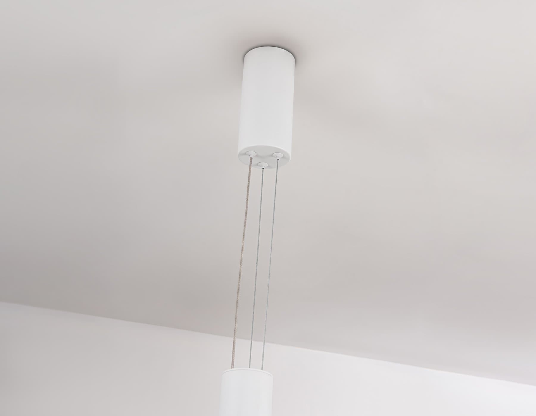 Ambrella Светильник подвесной светодиодный FL5844/1+3 WH белый 40W 3000K/4200K/6400K D600*1200 (без ПДУ) — миниатюра 8