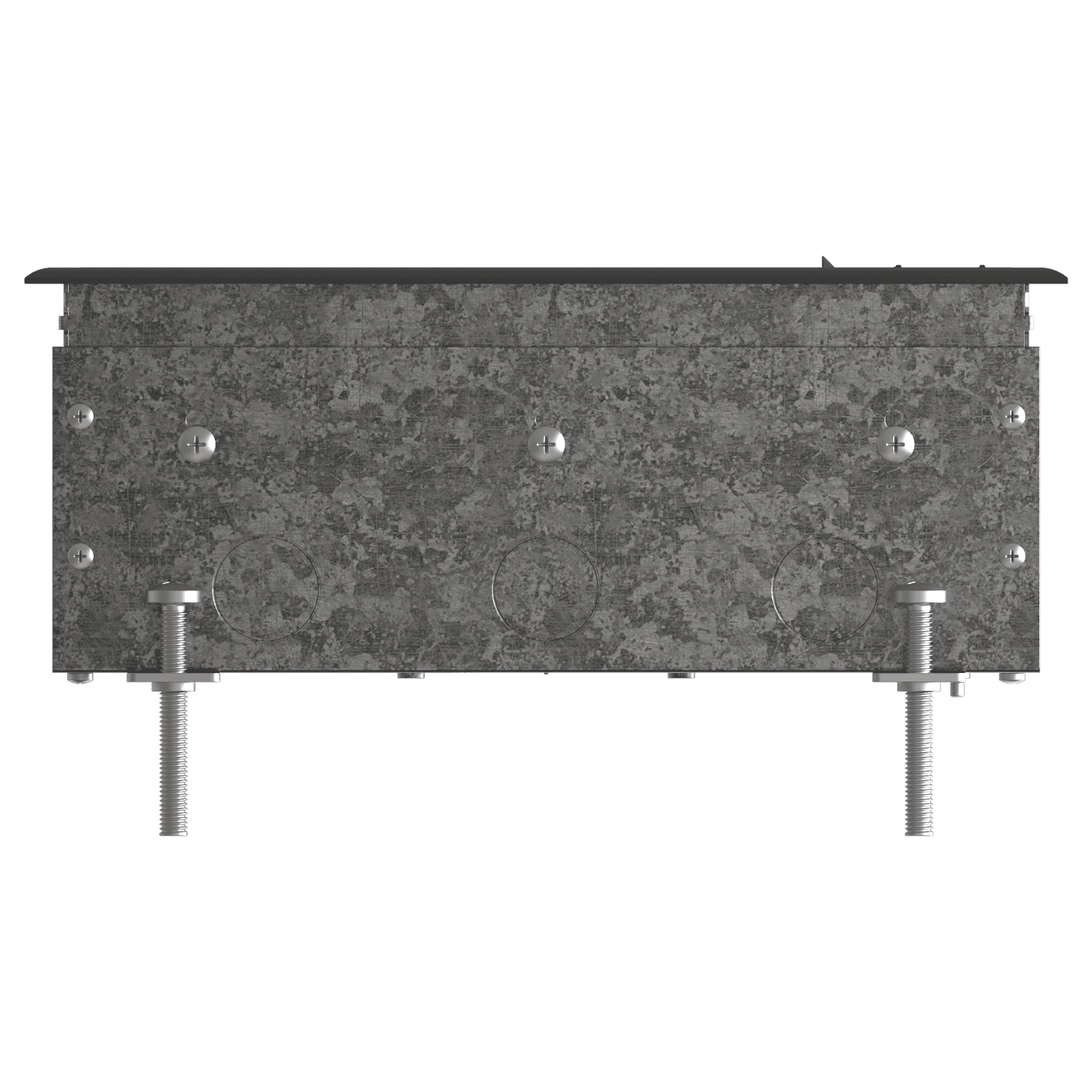 Systeme Elecrtic MultiDesk Люк на 12 модулей IP40 для бетонных полов с монтажной коробкой, тип MDK10 — миниатюра 3