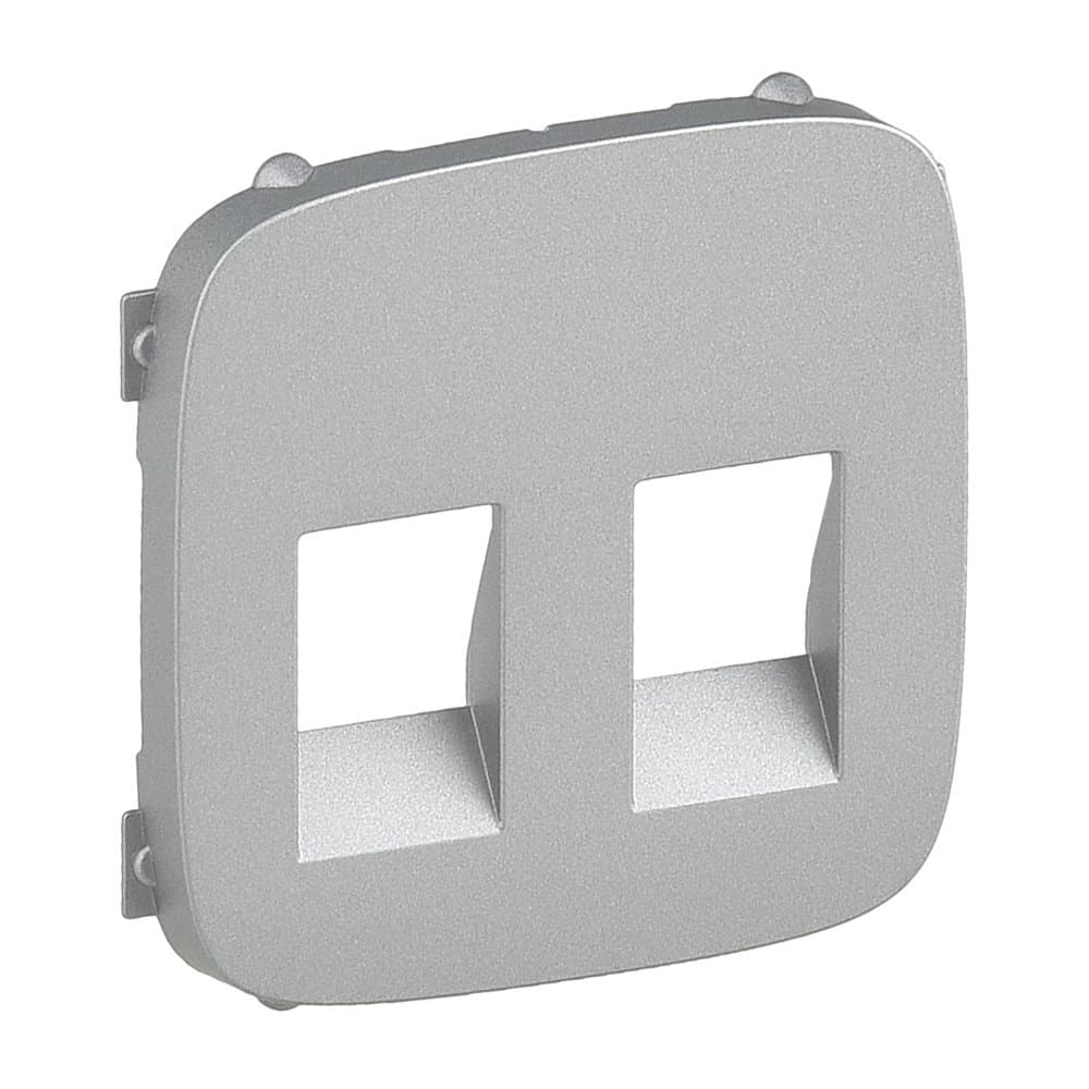 Legrand Valena ALLURE Алюм Накладка 2-ой Аудиорозетки 755377