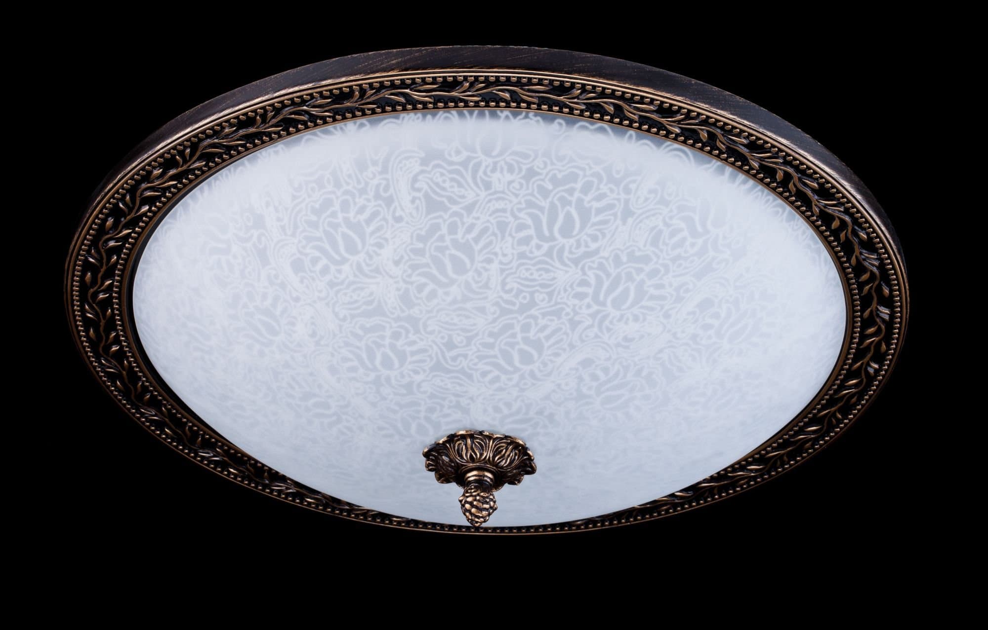 Maytoni Ceiling & Wall Aritos Коричневый с Золотом Настенно-потолочный светильник 4xE27 40W C906-CL-04-R — миниатюра 3