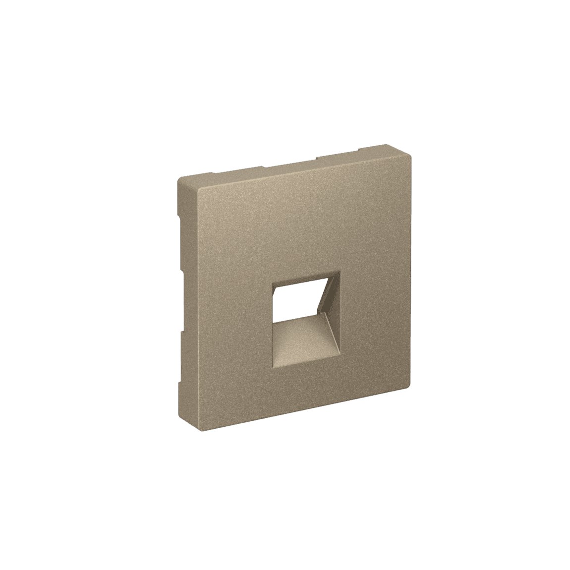 Systeme Electric AtlasDesign Шампань Накладка для информационных функций типа Keystone — миниатюра 1