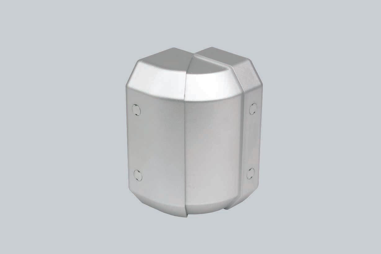 Simon Connect Алюминий Угол внешний регулируемый для TK01103-8, Кабломакс TKA002210-8