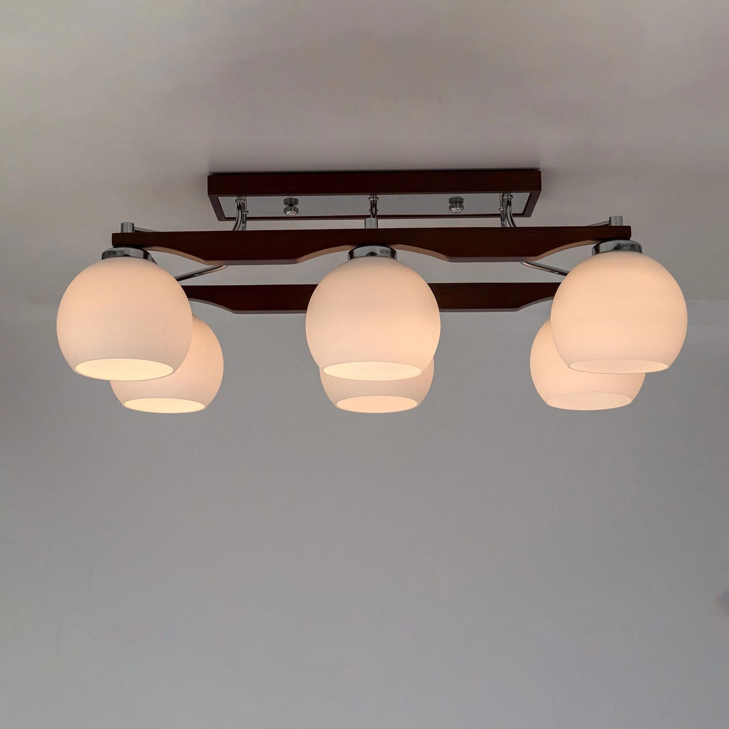 Citilux CL164361 Ариста Тем.Орех Светильник Люстра — миниатюра 4