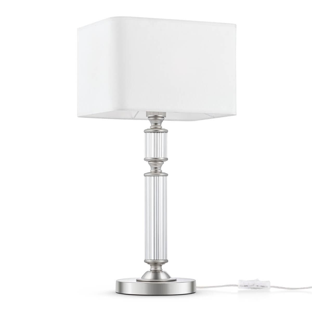 Maytoni Neoclassic Ontario Хром Настольная лампа E27 60W MOD020TL-01CH — миниатюра 1