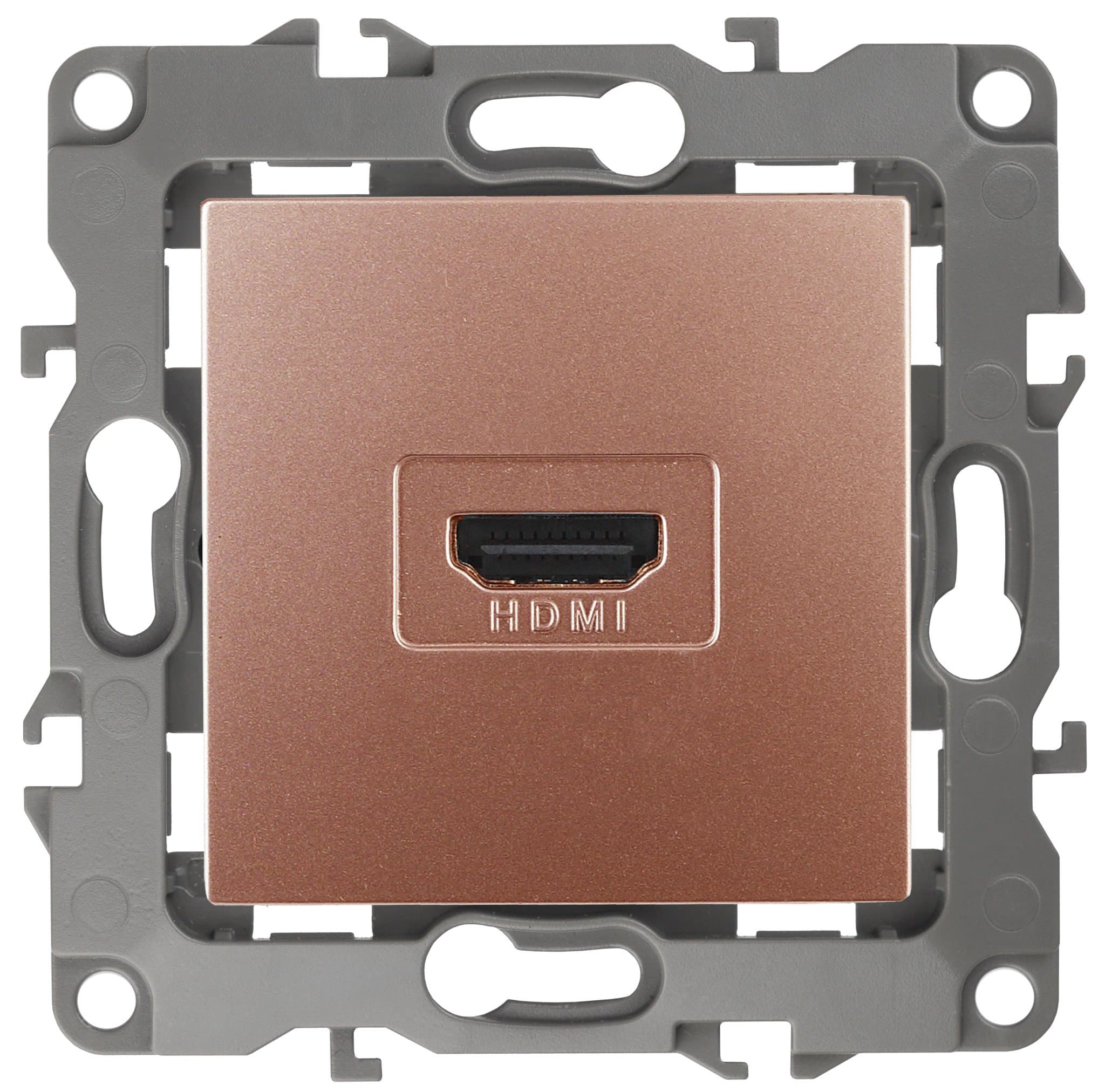 ЭРА 12-3114-14 Медь Розетка HDMI, IP20, 12 Б0027489