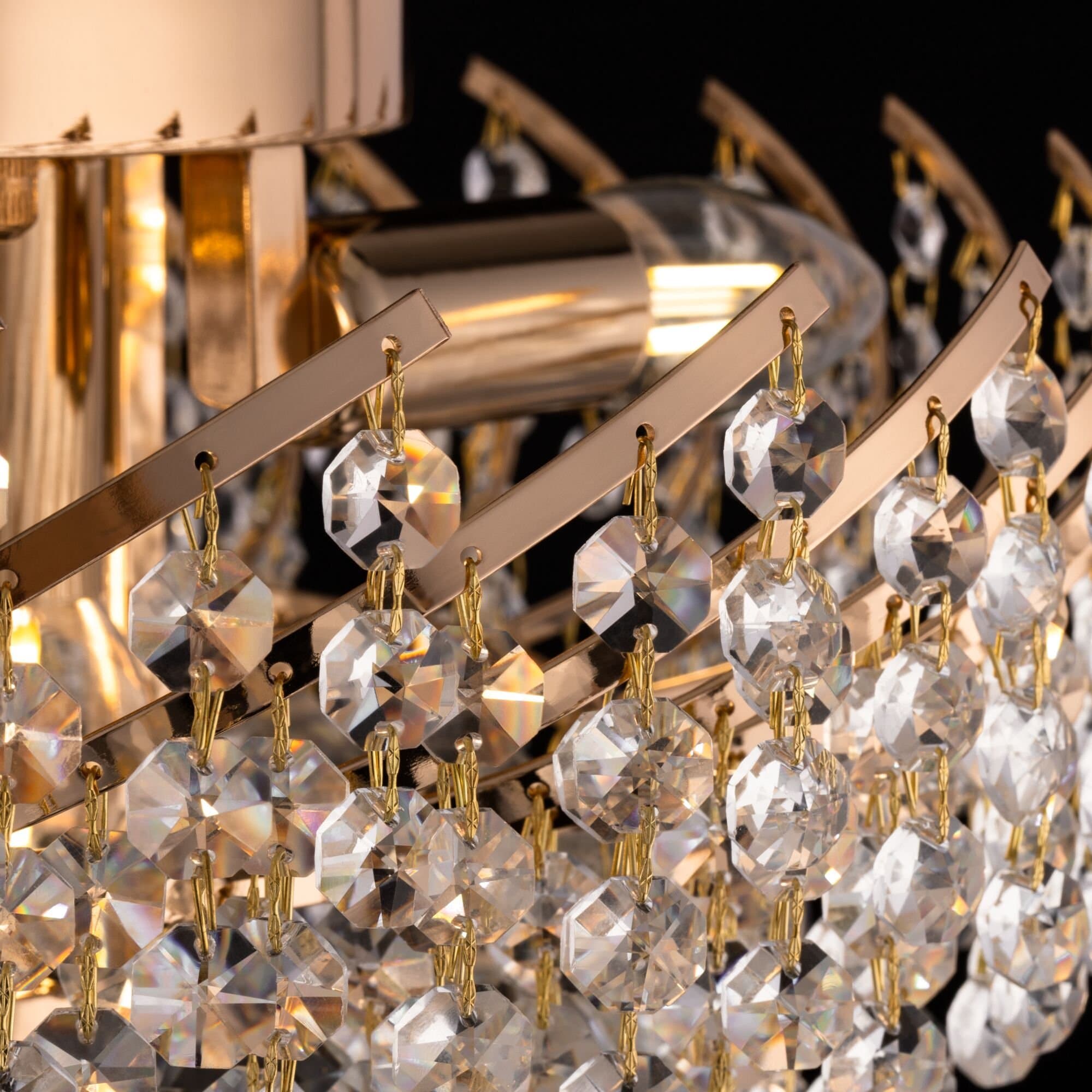Maytoni Royal Classic Karolina Золото Люстра 6xE14 40W DIA120-06-G — миниатюра 4