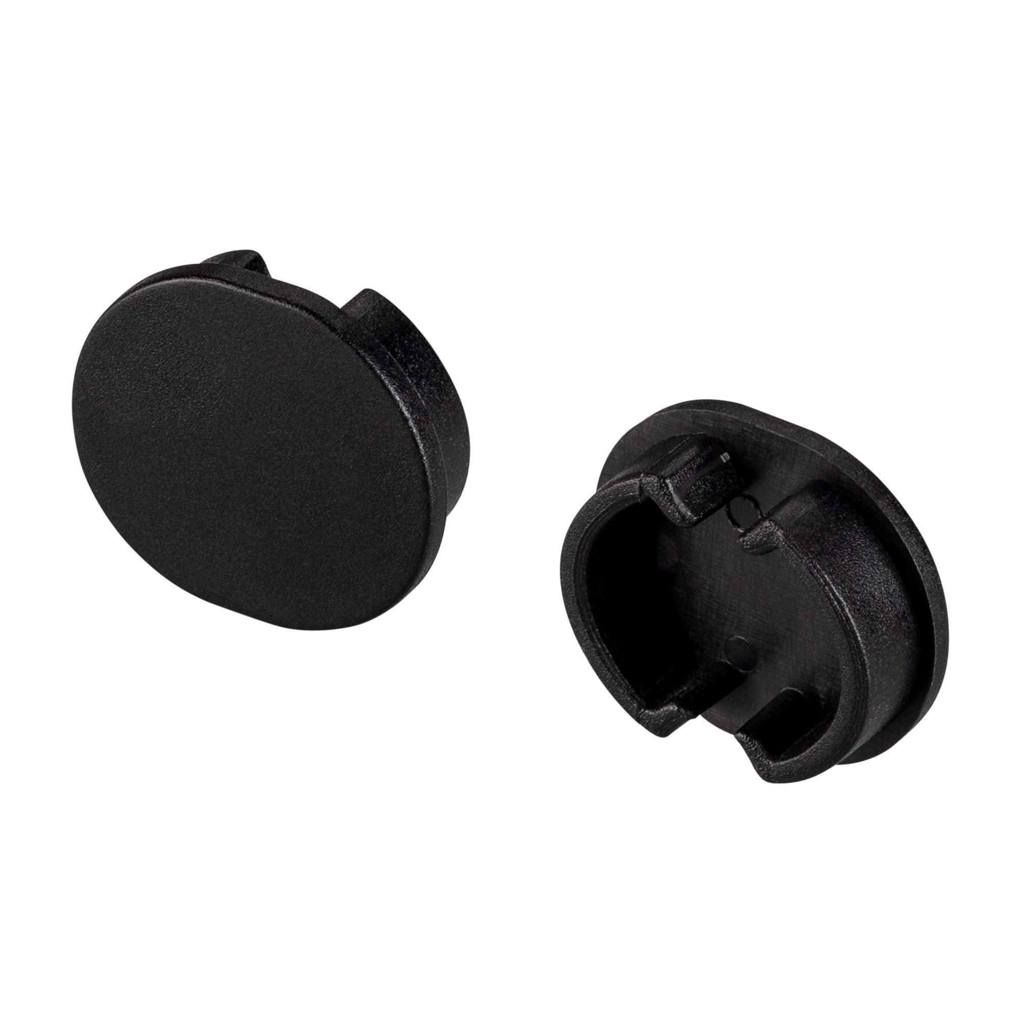 Arlight Заглушка ARH-ROUND-D20-DUAL BLACK глухая (Пластик) 039303