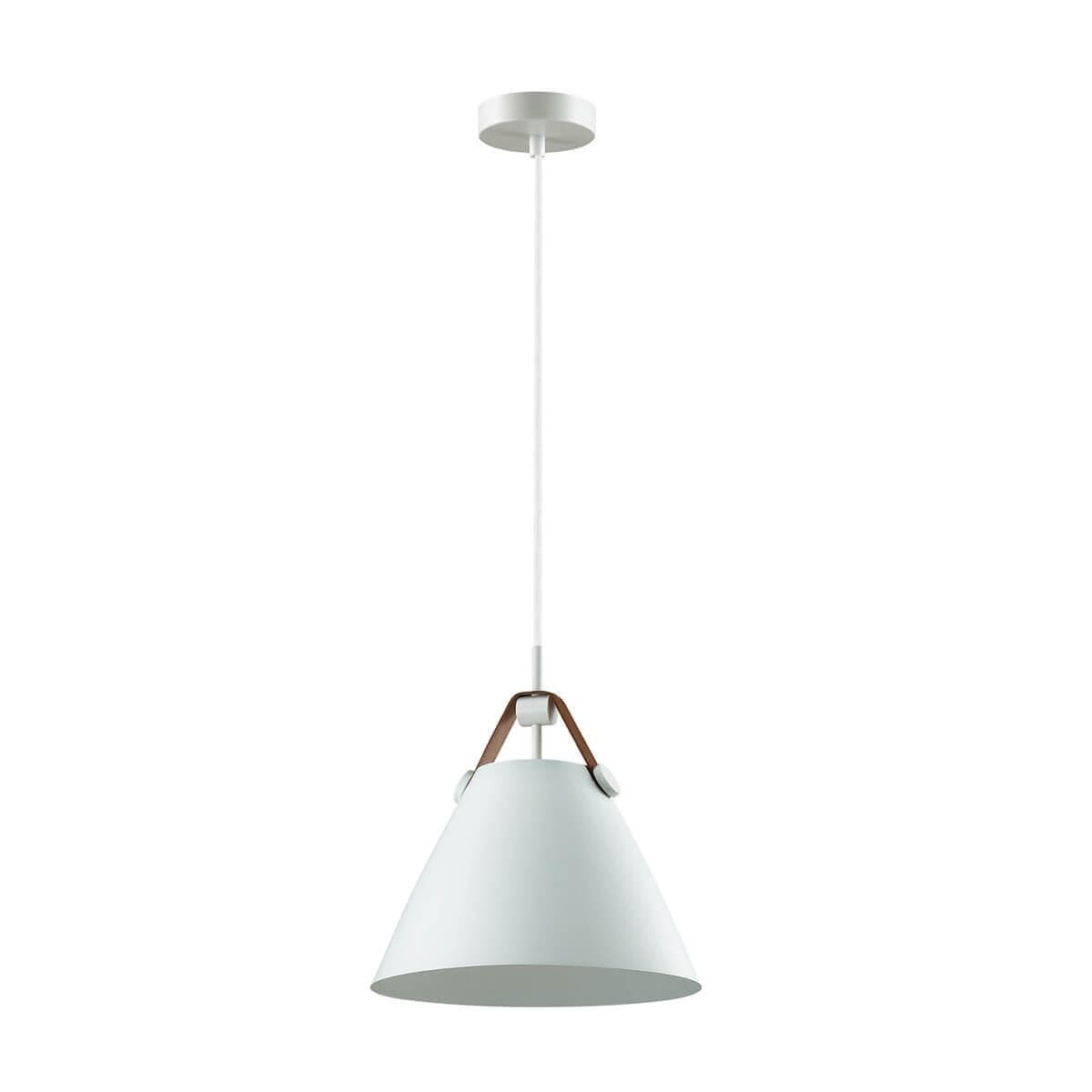 Lumion 3720/1 LN19 265 матовый белый Подвес E27 60W 220V DARREN — миниатюра 3