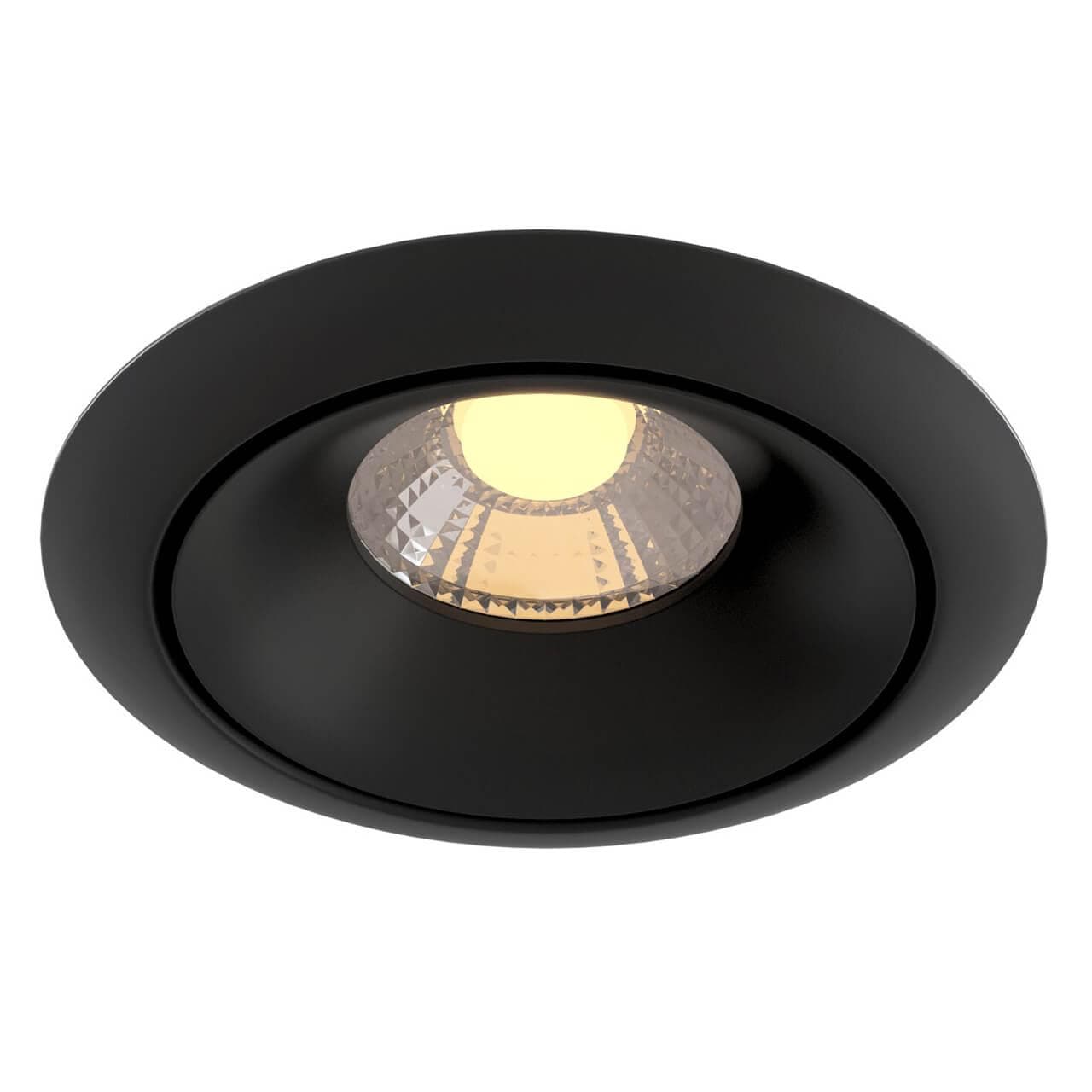 Maytoni Technical Zoom Черный Встраиваемый светильник LED 8W 650Лм DL031-2-L8B — миниатюра 6