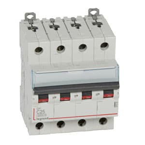 Legrand DX3 Автоматический выключатель 4P 25A (С) 6000/10kA 407930 — миниатюра 2