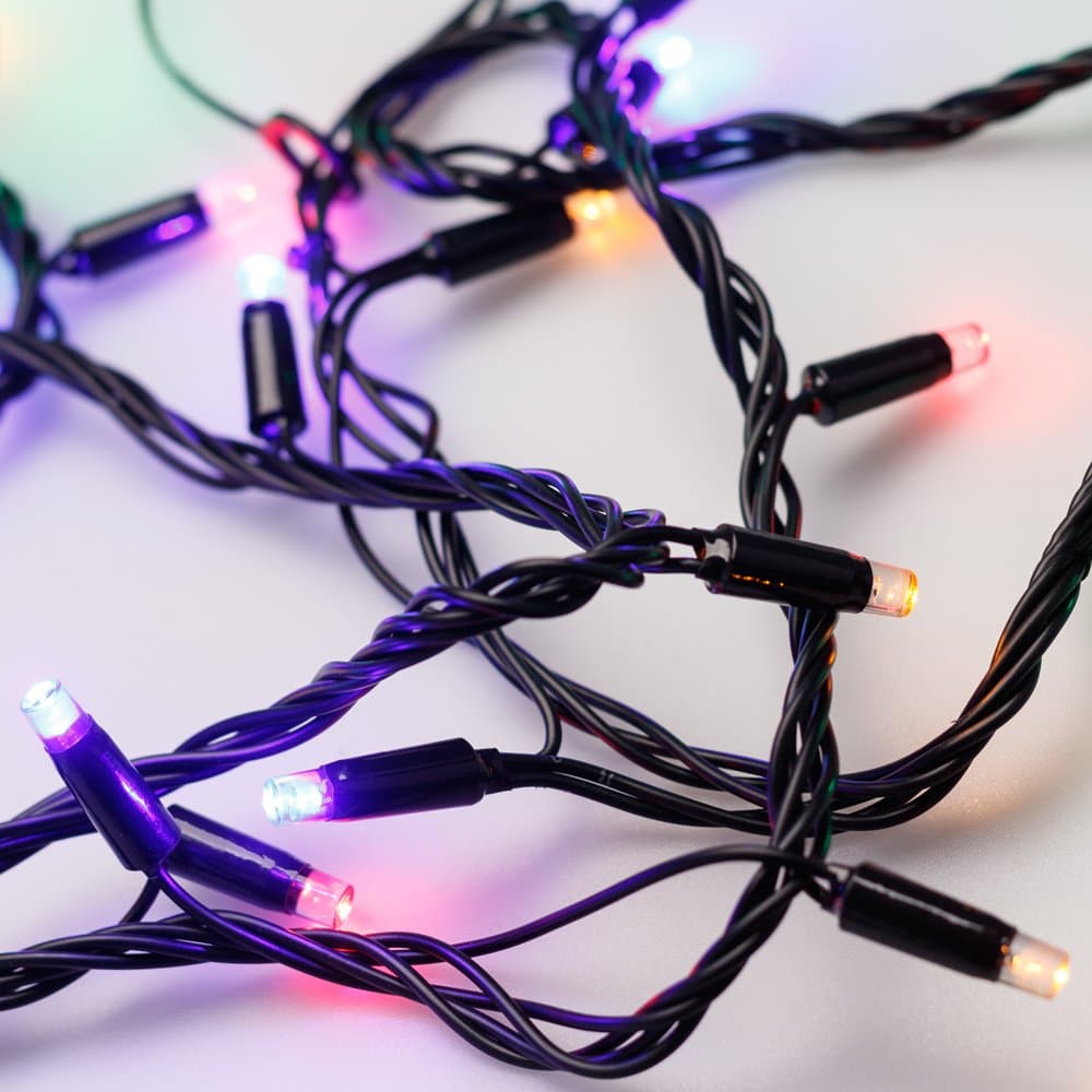 Arlight Светодиодная гирлянда ARD-STRING-CLASSIC-10000-BLACK-100LED-LIVE RGB (230V, 7W) (Ardecoled, IP65) 025808 — миниатюра 5