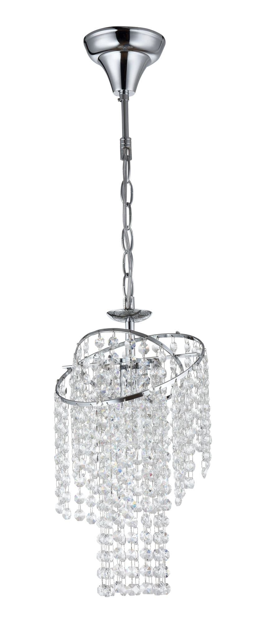 Freya Crystal Picolla Хром Подвесной светильник E14 40W FR1129-PL-01-CH — миниатюра 2