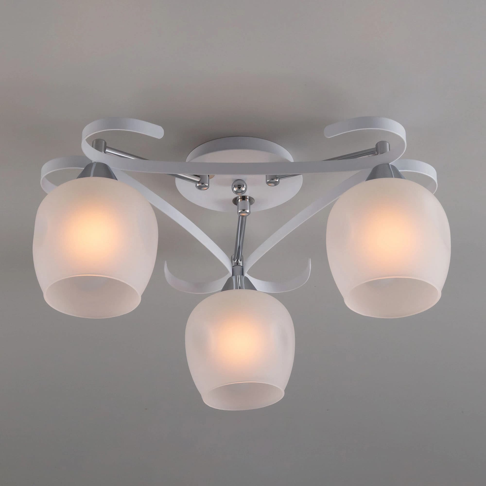 Citilux CL171133 Сюзи Белая+Хром Светильник Люстра — миниатюра 14