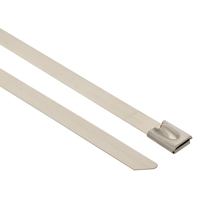 EKF PROxima Хомут AISI 304 из нержавеющей стали, 4.6x290 (100 шт.) FlexLock — миниатюра 2