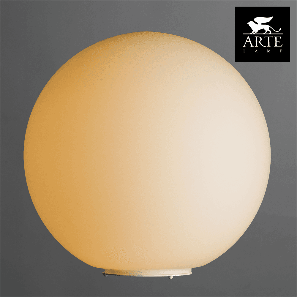 Arte Lamp Sphere Белая Лампа настольная декоративная 60W E27 A6030LT-1WH — миниатюра 2