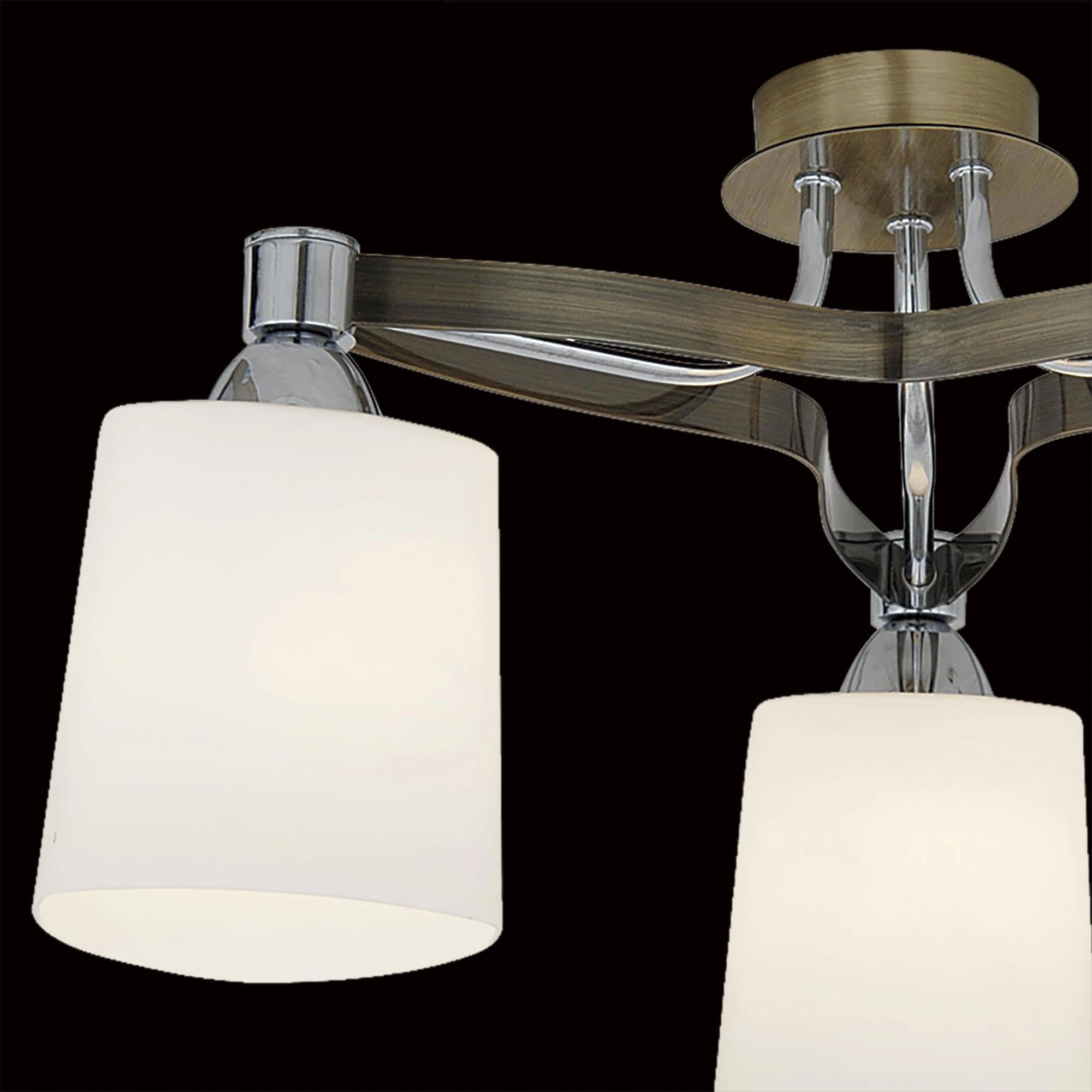 Citilux CL139131 Глория Ст.Бронза+Хром Светильник Люстра — миниатюра 3