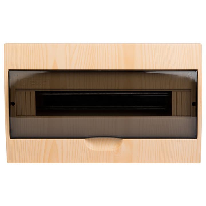 EKF PROxima Щит распределительный навесной ЩРН-П-18 светлое дерево IP41 — миниатюра 3