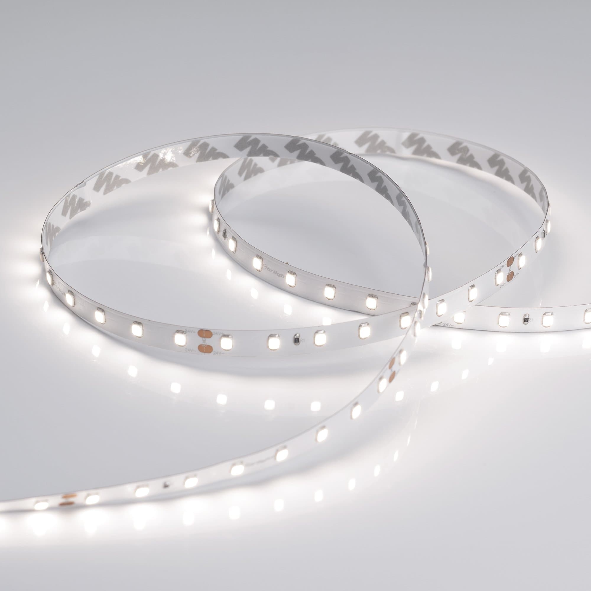 Arlight Светодиодная лента RT-A80-8mm 24V Day4000 (6 W/m, IP20, 2835, 50m) (высок.эфф.150 лм/Вт) 024524(2) — миниатюра 2